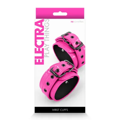 Electra Play Things Wrist Cuffs Pink