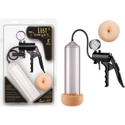 Lust Pumper 8 Pump W Gauge Ass Clear