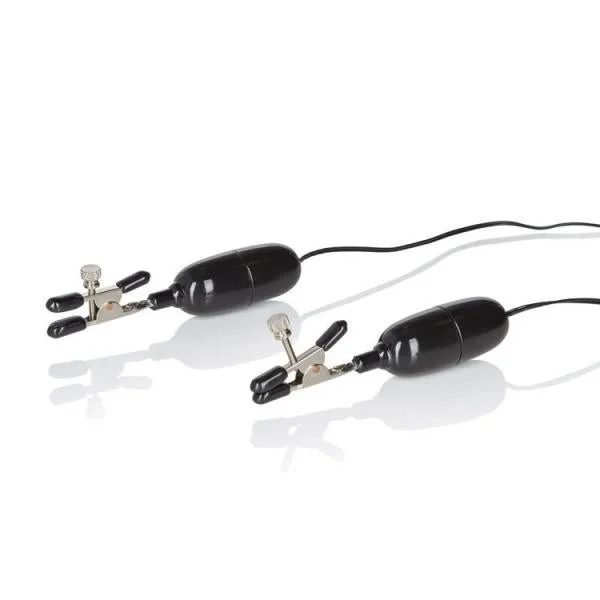Nipple Play Vibrating Nipple Clamps Black — image 7 of 8