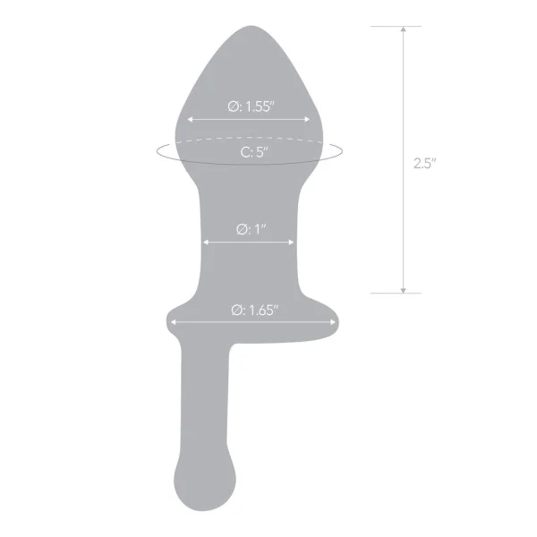 Gläs Glass Juicer Plug - Clear