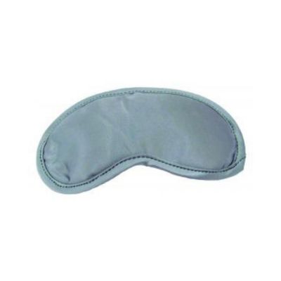 S m Grey Satin Blindfold
