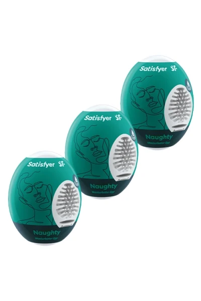 Satisfyer Masturbator Eggs 3-Piece Set Naughty
