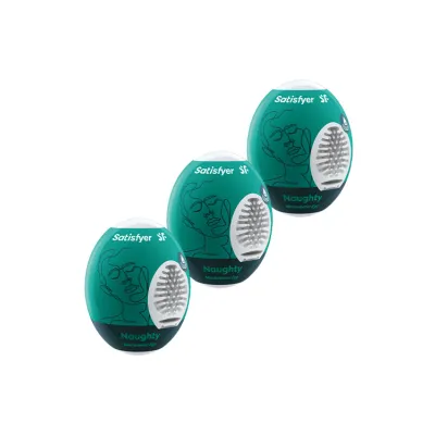 Satisfyer Masturbator Eggs 3 Piece Set Naughty