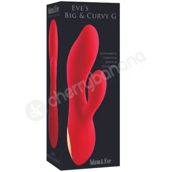 Adam & Eve Eve's Big & Curvy G Rabbit Vibrator