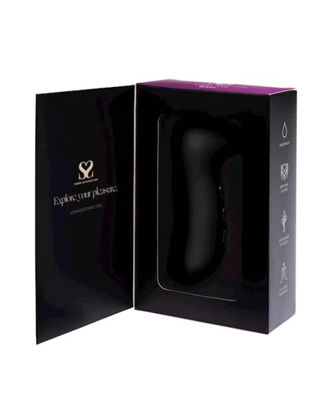 Share Satisfaction Coco Suction Vibrator - Black