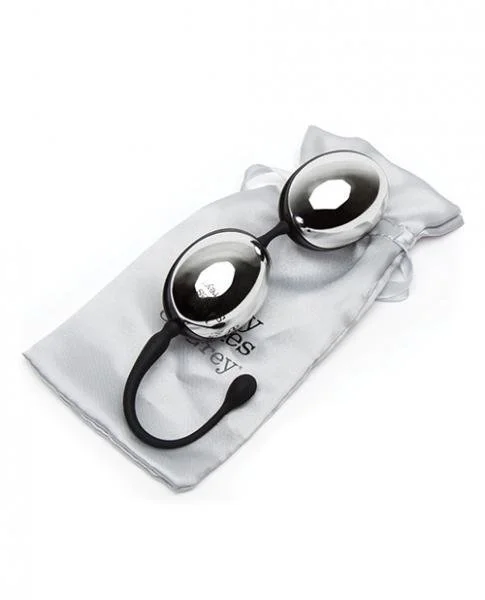 Fifty Shades of Grey Inner Goddess Silver Jiggle Balls 2.3oz