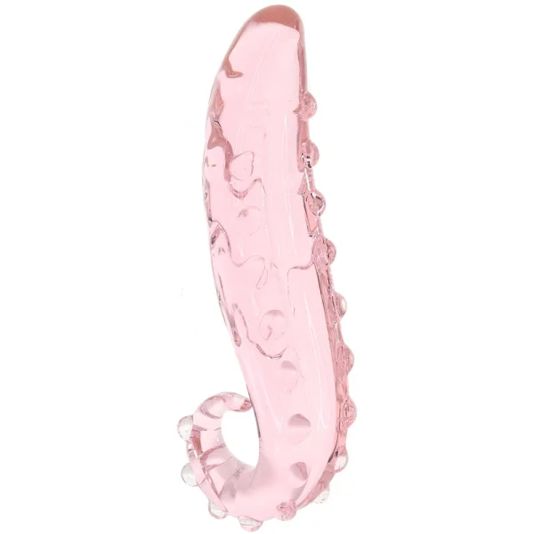 Gläs Lick-it Glass Dildo - Pink