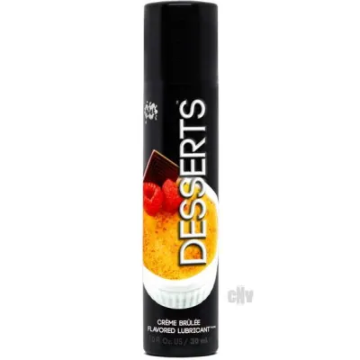 Wet Flavored Lubricants Desserts Creme Brulee 1oz