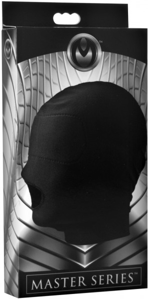 Open Mouth Hood + Blindfold