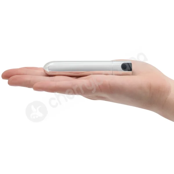 Cherry Banana Silver 10 Speed Rechargeable Super Bullet