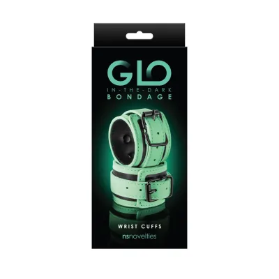 Glo Bondage Wrist Cuff Green
