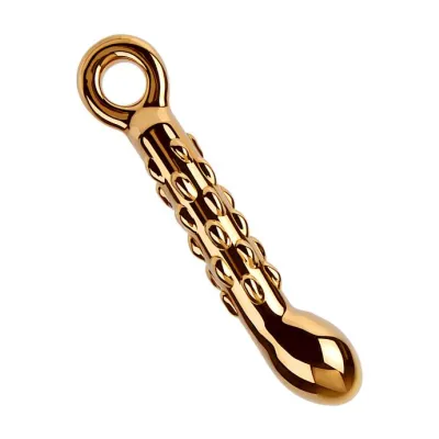 Lucent Golden Glass Massager