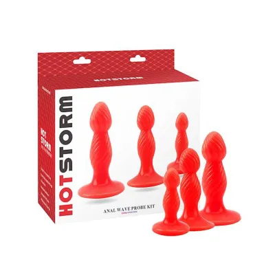 Anal Wave Probe Kit Red 5 5 Inch