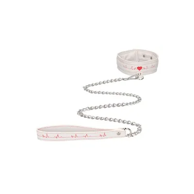 Collar With Leash Nurse Theme