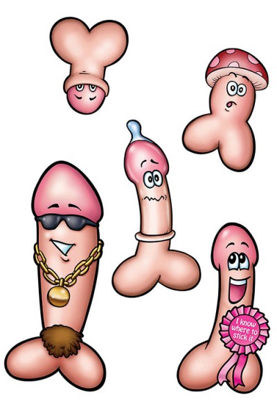 Creative Conceptions Stick A Dick (Hunk Edition) Party Game