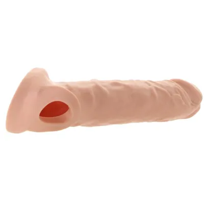 RealRock 9 Inch Penis Sleeve Flesh Pink