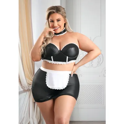 5 Star Service Maid Costume Set Plus Size
