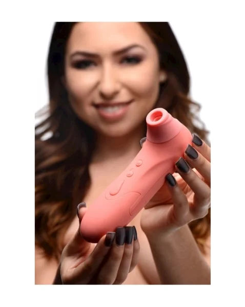 Inmi Shegasm Pro Clitoral Stimulator With Attachments - Pink - 6 Inch