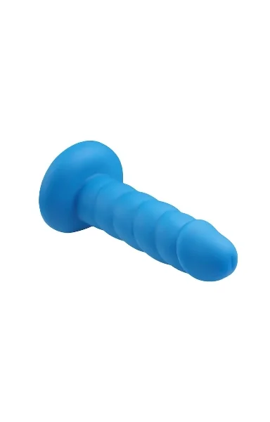 Suga Daddy 5.5" Silicone Suction Cup Dildo By Rock Candy - Blue