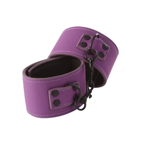 NS - Lust Bondage - Wrist Cuff - Purple — image 4 of 4