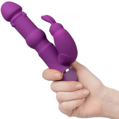 Bondara Purple Silicone 20 Function Passion Rabbit Vibrator
