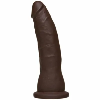 Platinum Edition Silicone 7 Inch Thin Dong Brown