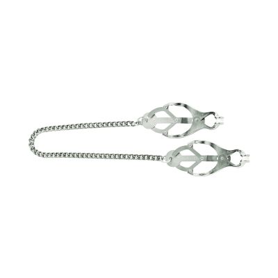 Endurance Butterfly Nipple Clamps with Jewel Chain