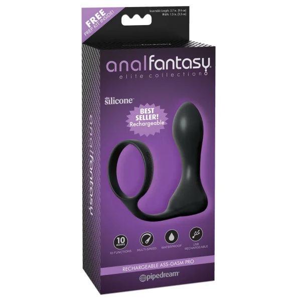 Anal Fantasy Elite Rechargeable Ass-Gasm Pro