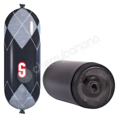 Shots Toys Sausage Anal Black Grey Masturbator