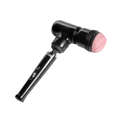 Vibrating Wand Massager Adapter For Fleshlight Flesh