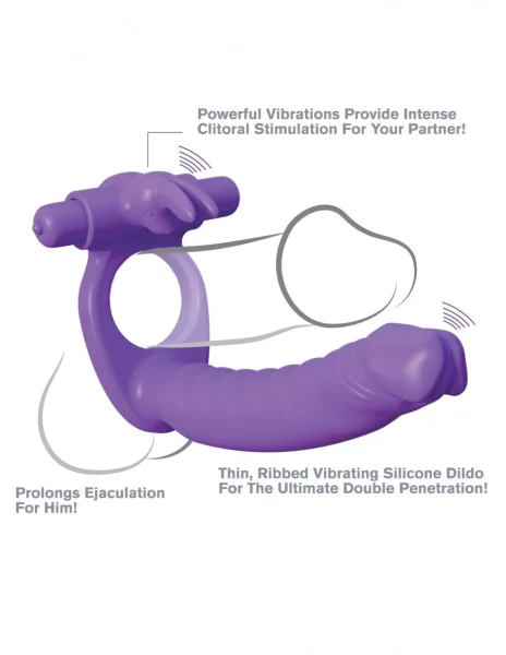 FCR - Silicone Double Pene Rabbit — image 6 of 6