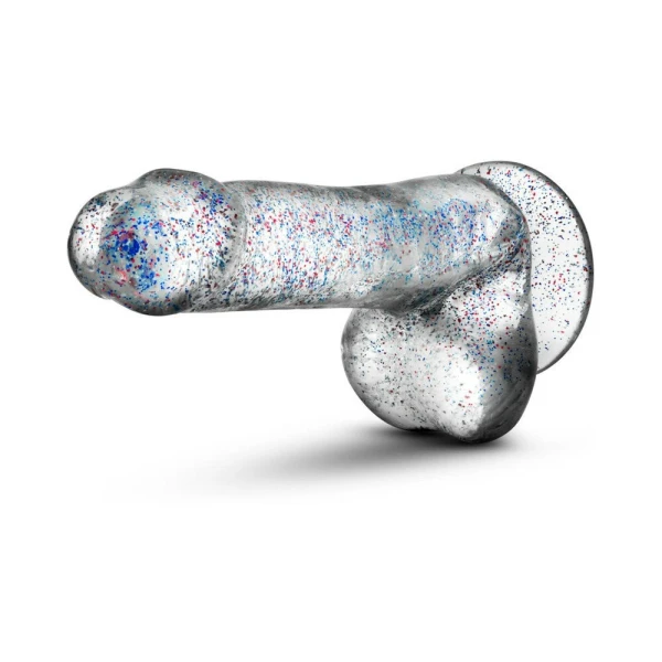 Naturally Yours - 6" Glitter Cock - Sparkling Clear — image 12 of 17
