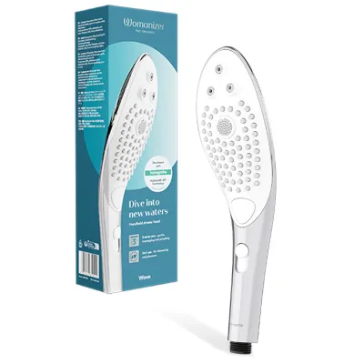 Womanizer Wave Dual Function Shower Head with PleasureJet Technology