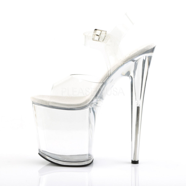 FLAMINGO-808 - 8" Heel Ankle Strap Platform Sandal — image 3 of 4