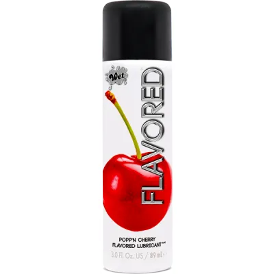Sweet Cherry Wet Flavored Gel Lubricant 3 oz