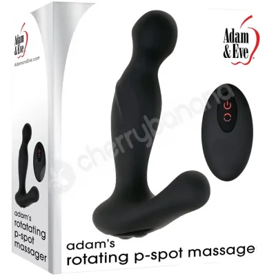 Adam Eve Adam s Rotating P spot Massager With Remote Control