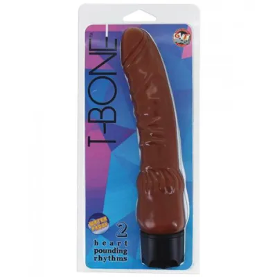T Bone Waterproof Vibrator Brown