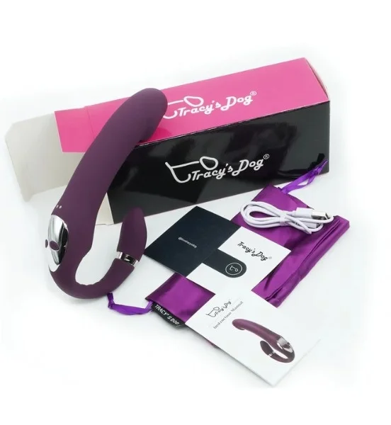 Double-Ended Dildo Vibrator C Shape Dildo — image 8 of 16