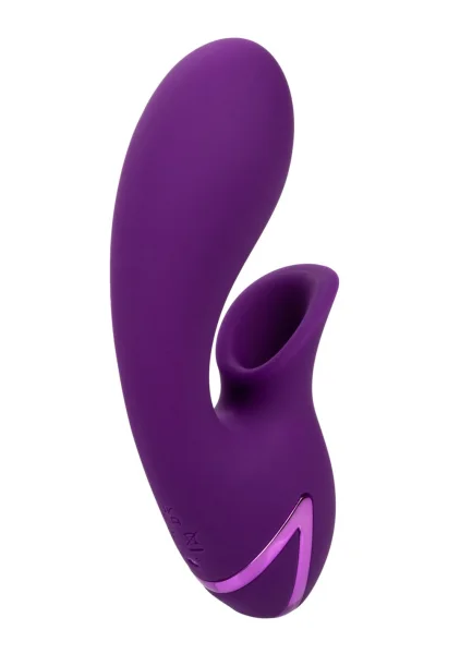 California Dreaming Huntington Beach Heartbreaker Rabbit Style Silicone Rechargeable Vibrator by CalExotics
