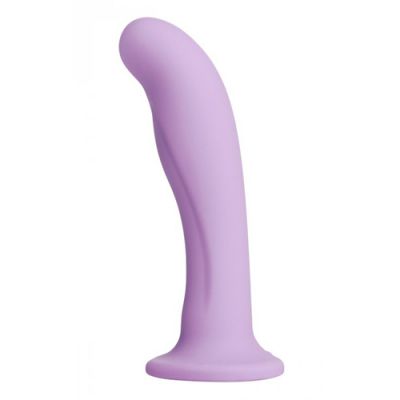 Royal Heart Strap On Dildo Purple