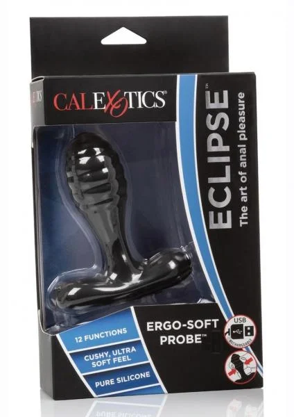 Eclipse Ergo Ultra Soft Probe Black Vibrator — image 7 of 8
