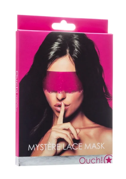 Mystère Lace Mask - Pink -