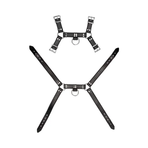 Ouch! Pain - Saddle Leather Heavy Duty Male Chest Harness — image 6 of 7