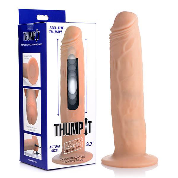 Thump It 7X Remote Control Thumping Dildo
