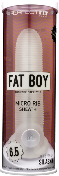 Fat Boy Micro Ribbed 6.5" Penis Sleeve
