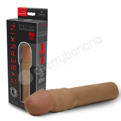 Cyberskin 3 Transformer Penis Sleeve Brown