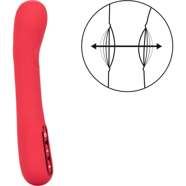 Throb Thumper Rechargeable Waterproof Silicone Vibrator By CalExotics