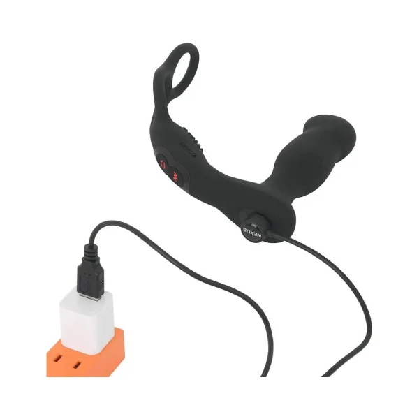 Nexus Revo Embrace Remote Control Rotating Double Cock Ring Prostate Massager