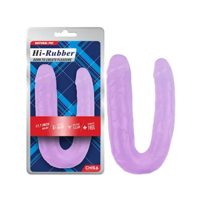Kenny Double Penetration Dildo 17 7 Inch Purple 17 7 Inch