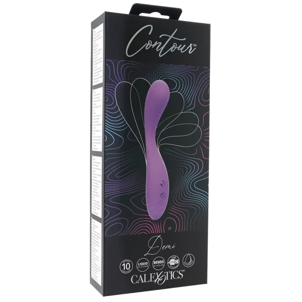 Contour Demi Silicone Waterproof Rechargeable G-Spot Vibrator By CalExotics